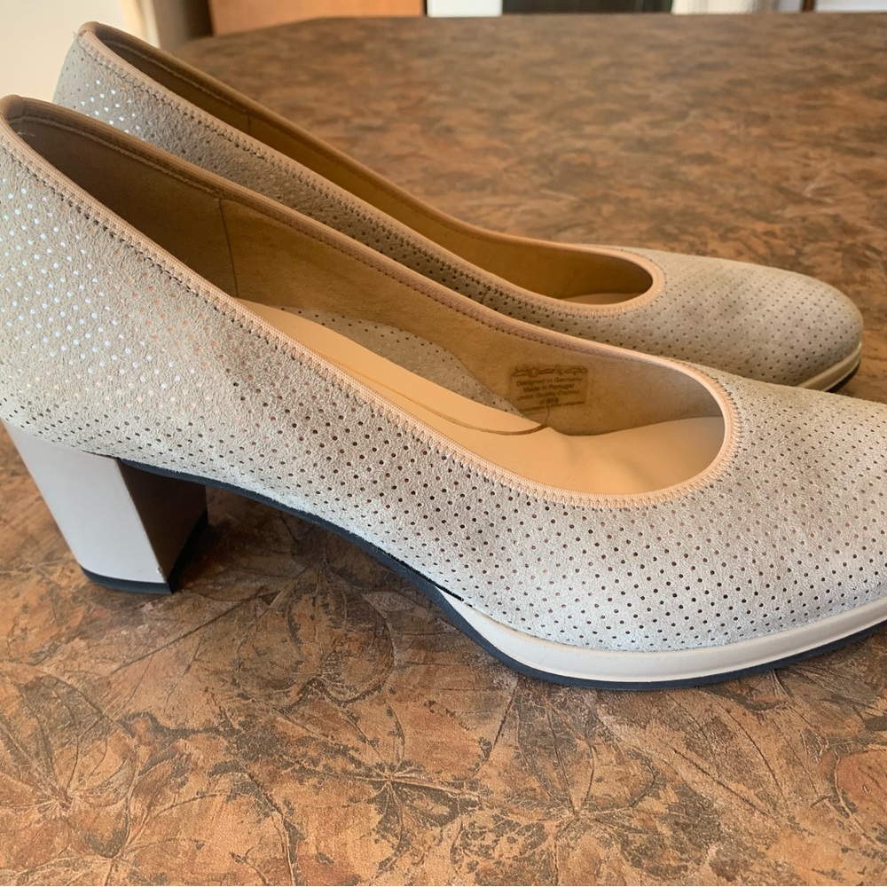 Ara Grey Heel Shoes 7,5 US